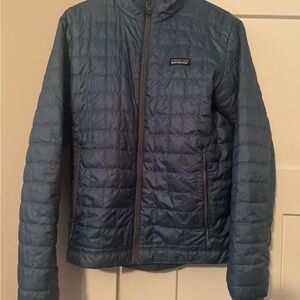 Patagonia Men's Teal Puffer Jacket
